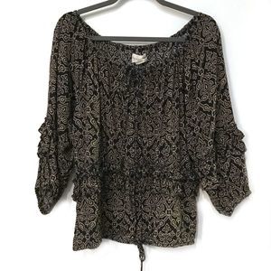 Denim & Supply Ralph Lauren Boho Off Shoulder Top